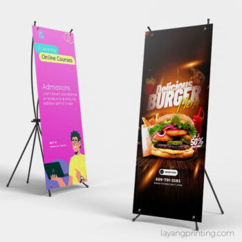 X banner
